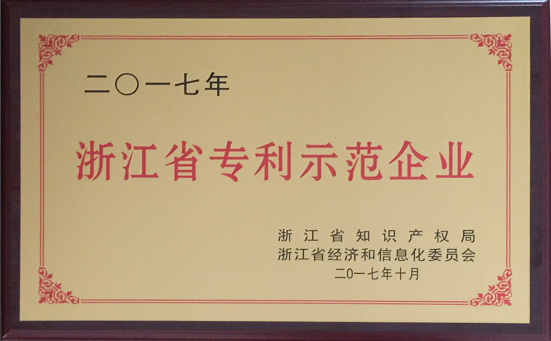 浙江省專利示范企業(yè) 浙江省專利示范企業(yè)