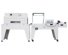 DFQA450半自動封切機(jī)+DSA4525高臺熱收縮包裝機(jī)